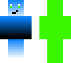 lucht groene skin