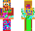 multi-colored girl