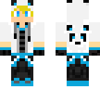 panda suit boy