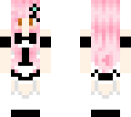 pink hair maid