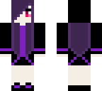 purple haired vampire