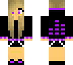 purple music girl