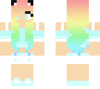 rainbow kitty girl