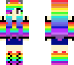 rainbow wolf
