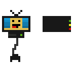 tv with video game