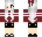 white hair girl