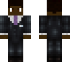 black suit