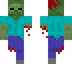 bleeding zombie