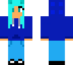 blue girl