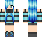 blue girl