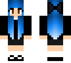 blue hair