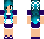 blue waitress