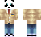 brown jacked panda