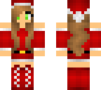 chritmas green-eyed cute girl