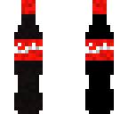 coke bottle with white
