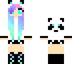 cute panda girl