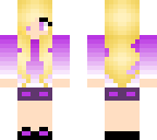 cute purple shade girl