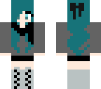 cyan girl