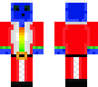dark blue slime - christmas