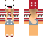 derp mask christmas girl skin
