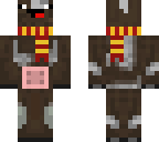derpy cow with a scarf