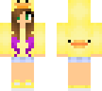 duck girl edit