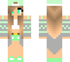 edited minty girl