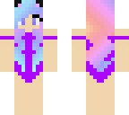 girl in swimming clothes