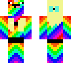 girl rainbow ross in bekine