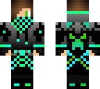 green and blue creeper dude