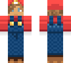 link in a mario costume