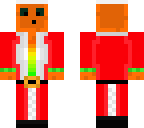 orange slime - christmas