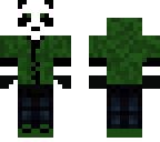 panda - darkgreen