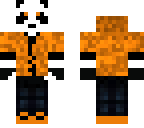 panda - orange