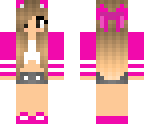pink cat cheerleader