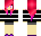 pink hair girl