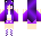 purple cat girl