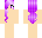 purple haired skin base