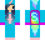 rainbow cape blue unicorn 2