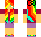 rainbow girl