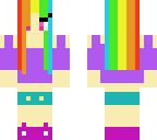 rainbow girl