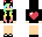 rainbow girl