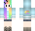 rainbow girl