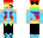 rainbow girl