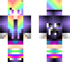 rainbow lady