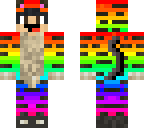 rainbow onesie