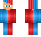 red and blue boy