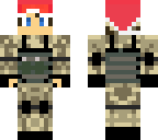 santa soldier