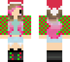silvana's skin - christmas version - with hat