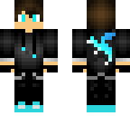 skin blue the dragon